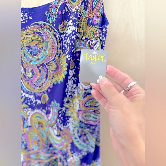 Taylor Multicolor Paisley Maxi Dress - Picture 7 of 13